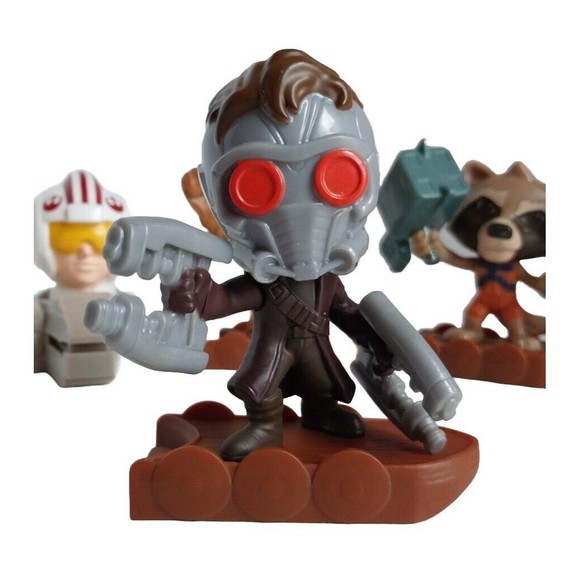 Lot Of 5 McDonalds 2020 2022 Star Wars GUARDIANS OF THE GALAXY Happy Meal Toys - Picture 3 of 13